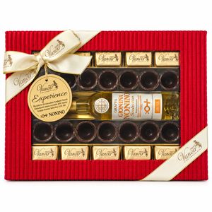 Vanoir Experience Estuche de Chocolates con Grappa Nonino 190 g + 100 ml