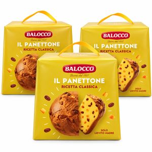 Balocco Panettone Clásico con Pasas y Naranja Confitada 750 g_0
