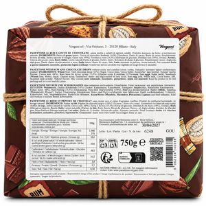 Vergani Panettone Rum e Cioccolato 750 g_1