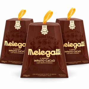 Melegatti Il Pandoro Impasto Cacao con Frutti di Bosco 750 g_0