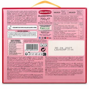 Balocco Glassuvetta Panettone con Pasas y Glaseado de Azúcar 700 g_1