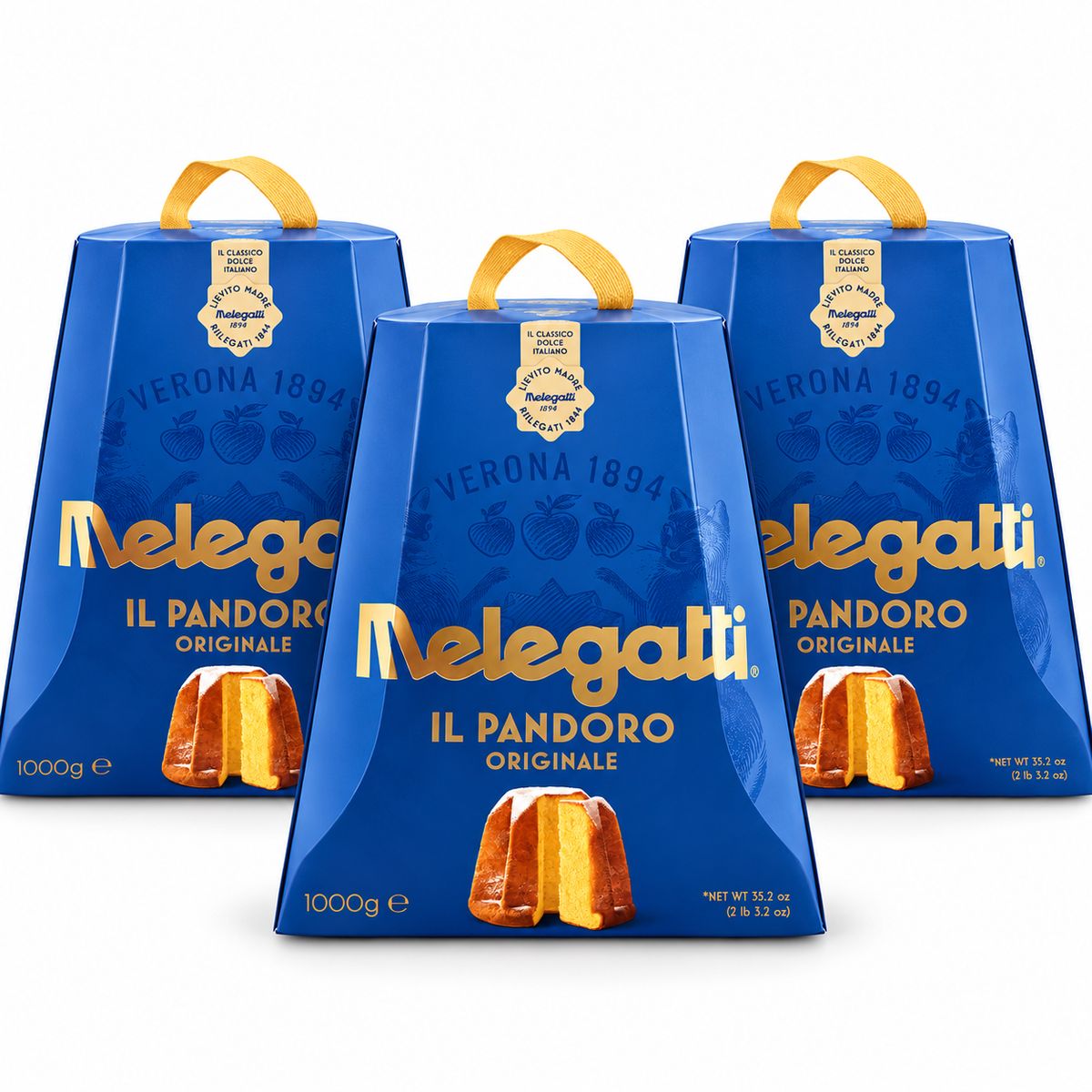 Melegatti Il Pandoro Originale 1 kg - 3 pezzi