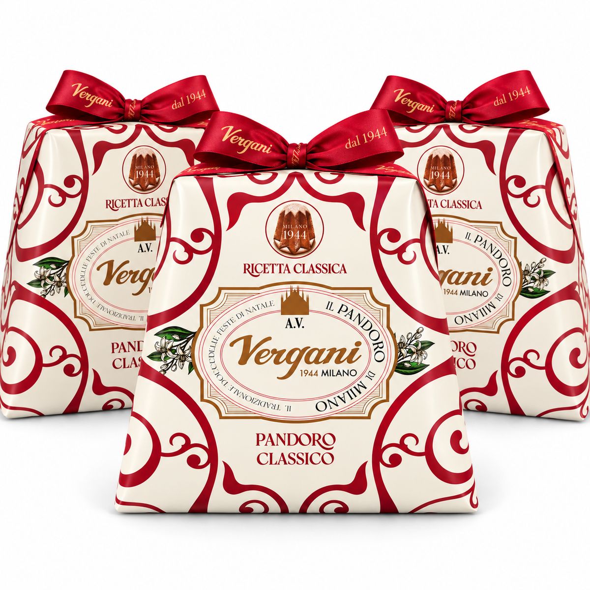 Vergani Pandoro Classico 1 kg - 3 pezzi