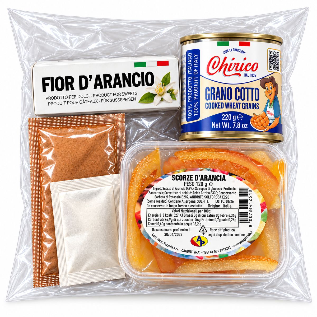  Cilindro Pastiera Napoletana Chirico – 5 Ingredienti