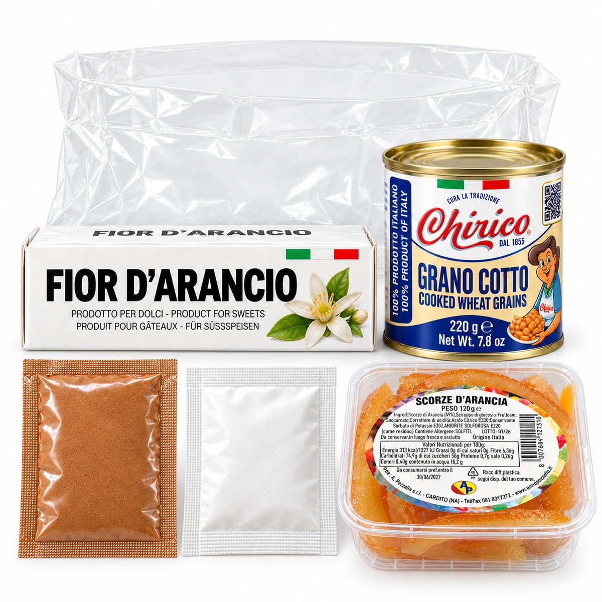  Cilindro Pastiera Napoletana Chirico – 5 Ingredienti