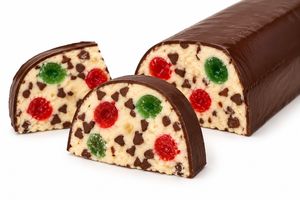 Torrone des Morts Antico Forno Cassata Sicilienne 250 g – Spécialité Napolitaine Artisanale au Chocolat et Fruits Confits