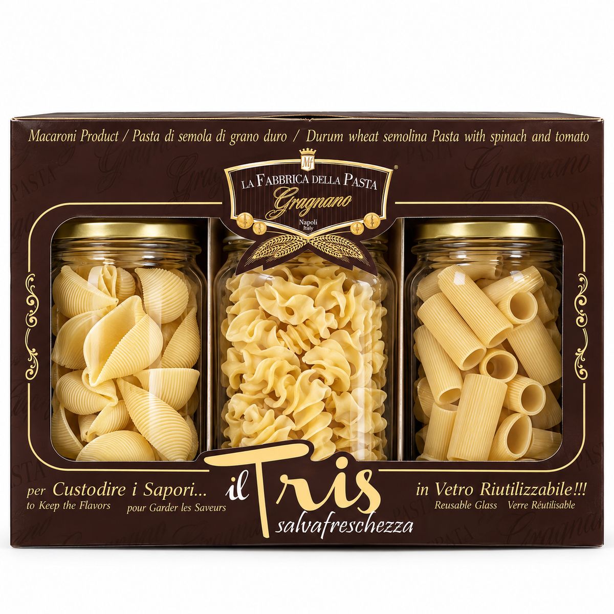 Tris Salvafreschezza Pasta Bianca 850 g