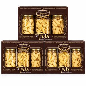 La Fabbrica della Pasta di Gragnano Tris Salvafreschezza Pasta Bianca 850 g_0