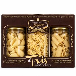 La Fabbrica della Pasta di Gragnano Tris Salvafreschezza Pasta Bianca 850 g