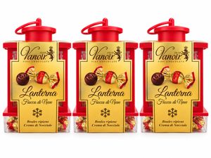 Vanoir Linterna Copo de Nieve con Bombones de Avellana 185 g_0