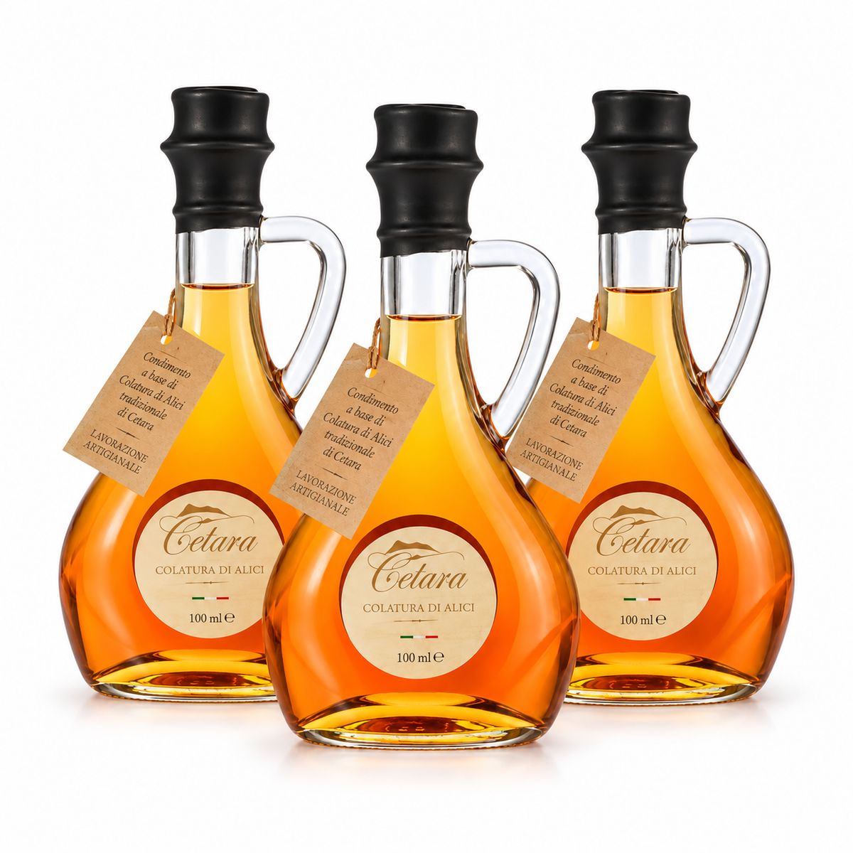 Delfino Battista Cetara Anchovy Sauce 100 ml - 3 pieces