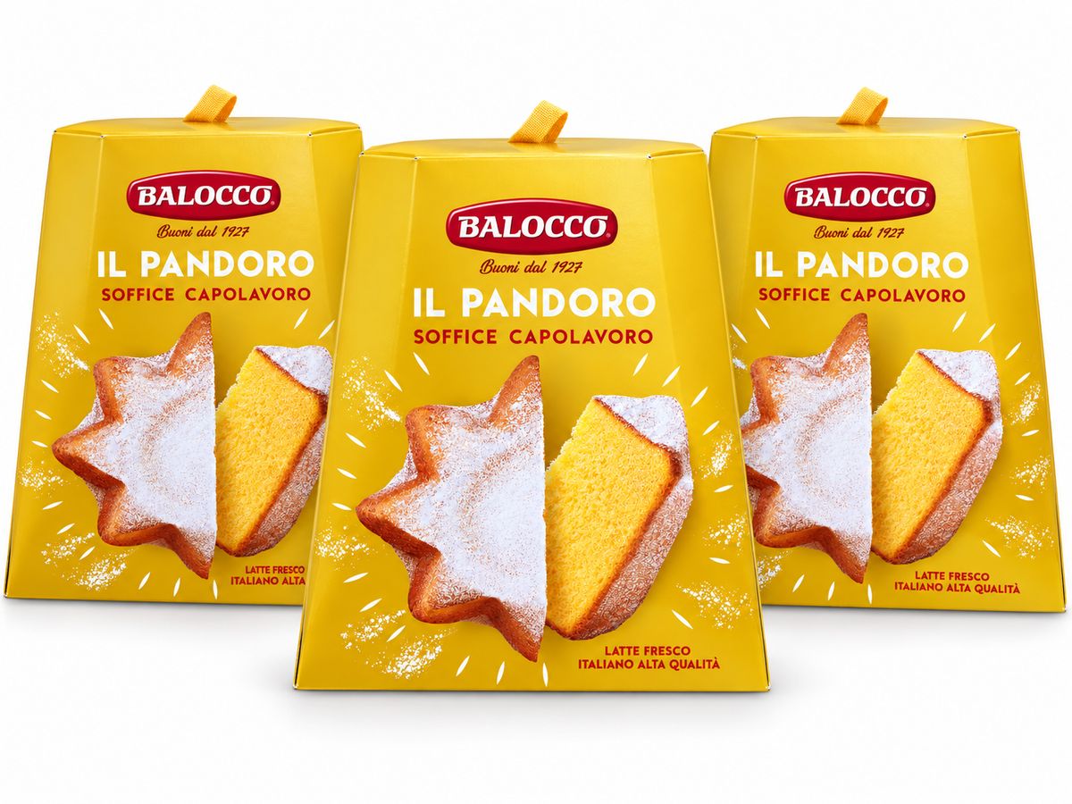 Balocco Pandoro 750 g - 3 piezas