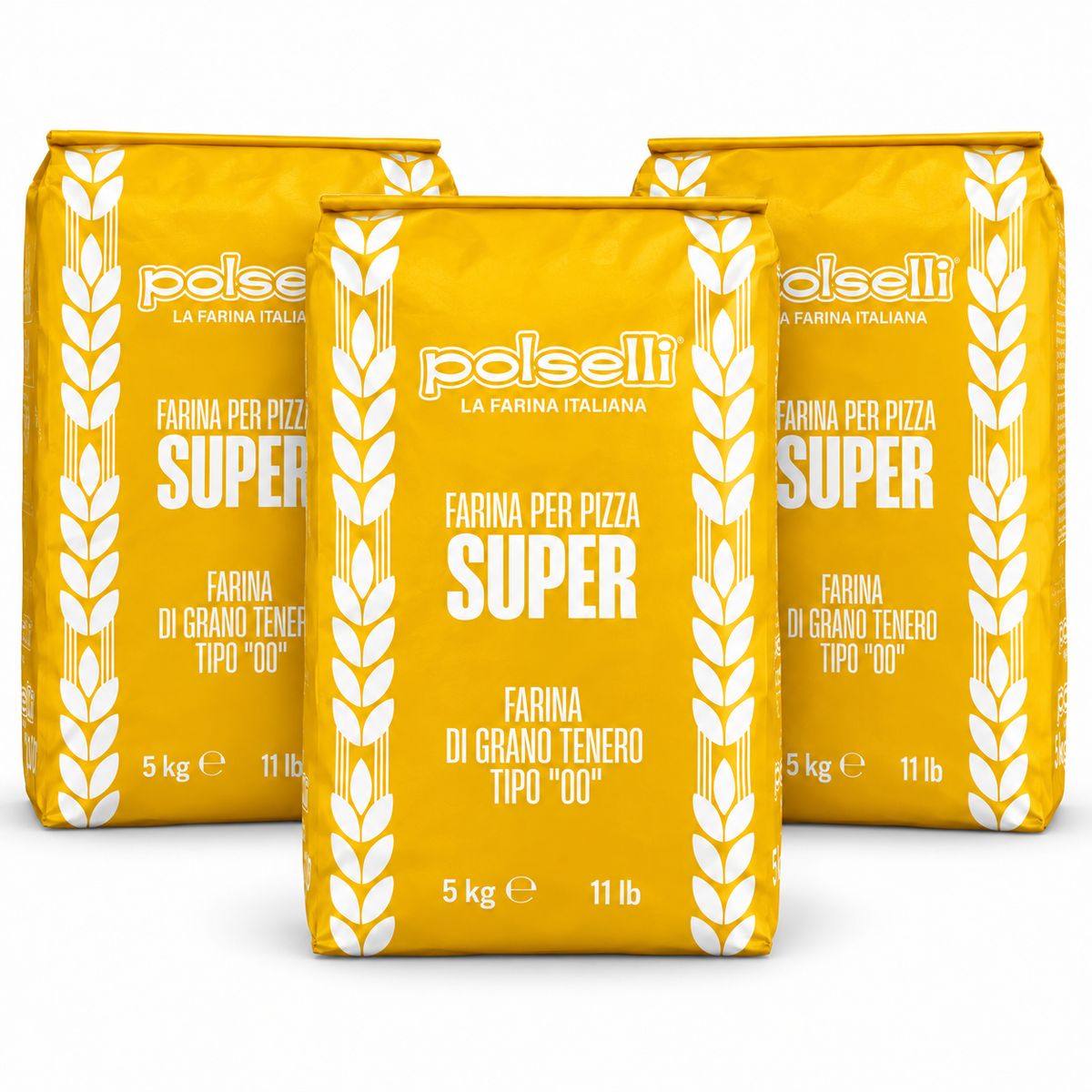 Farine Polselli 00 Super 5 kg - 3 pièces