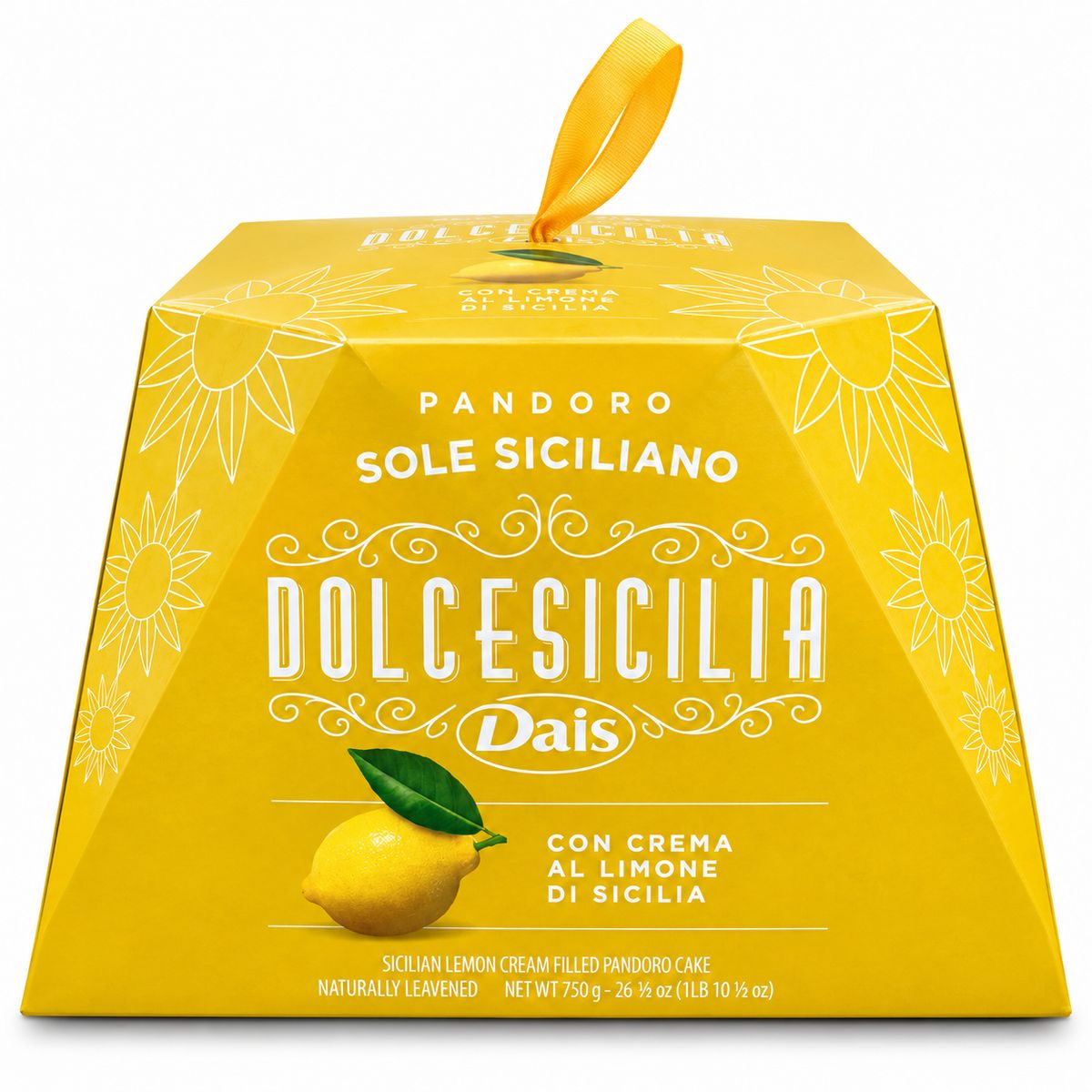 Dais Pandoro Sole Siciliano al Limone 750 g