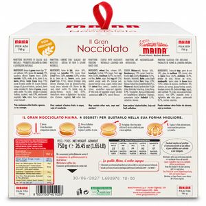 Maina Il Gran Nocciolato Panettone con Glassa alle Nocciole 750 g_1