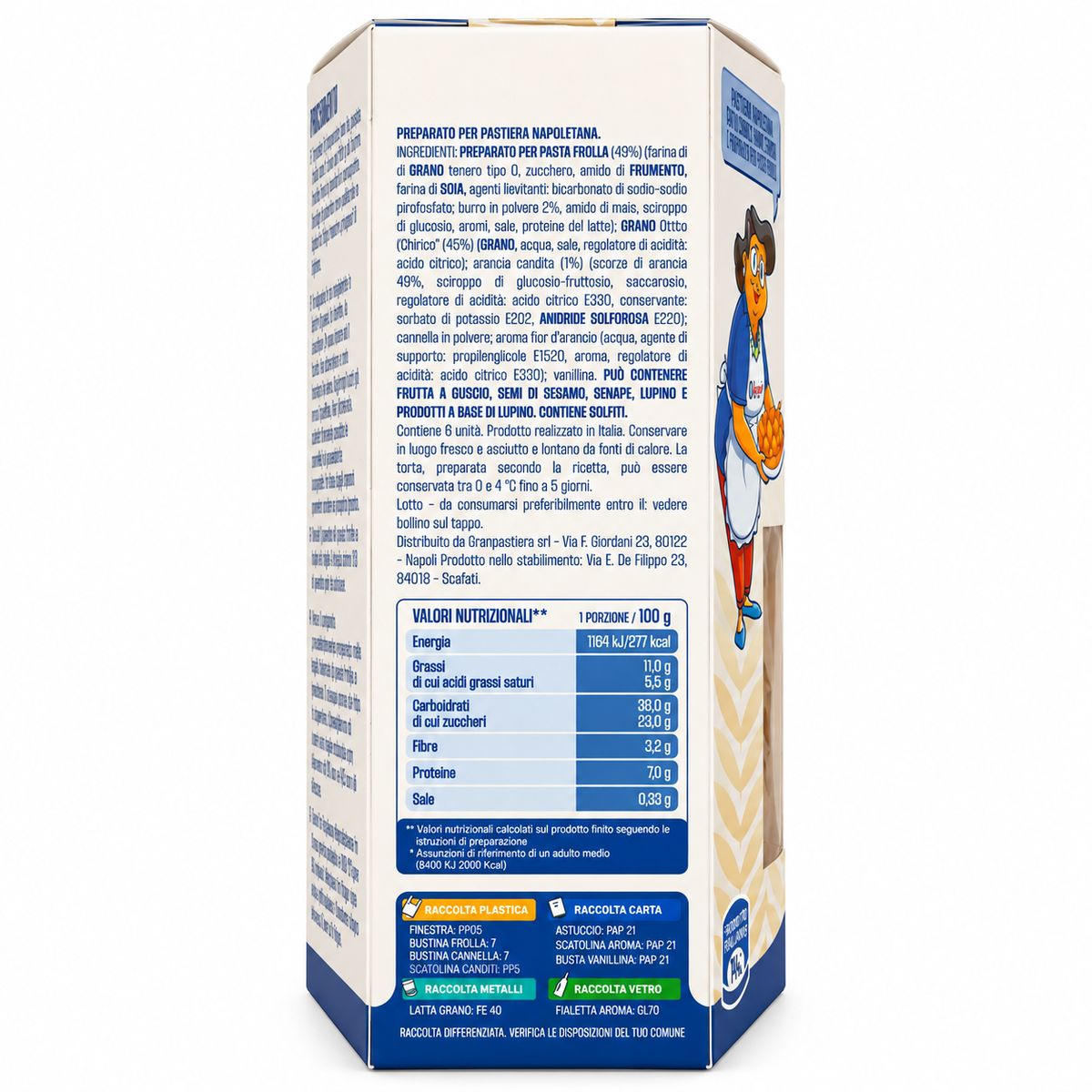 Chirico Preparato Pastiera Napoletana 483,5 g