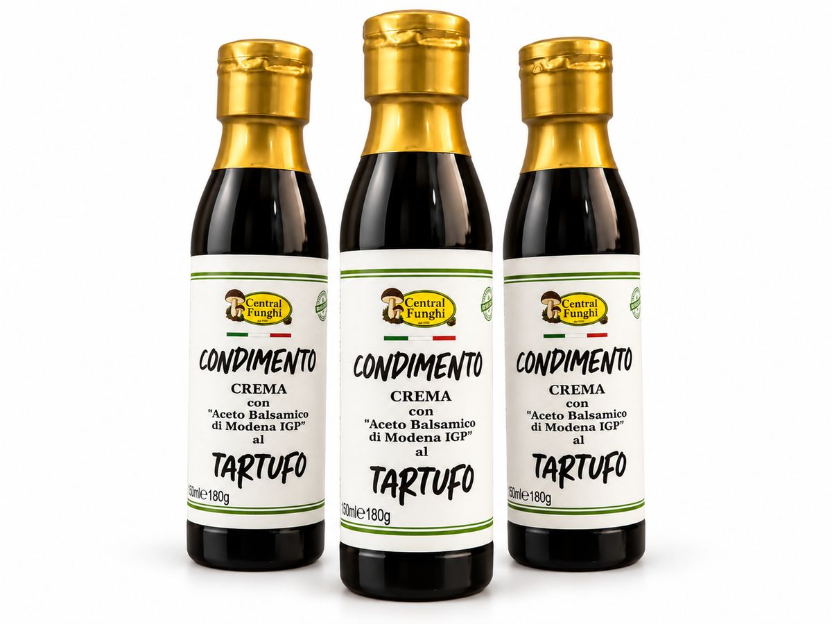 Central Funghi Crema Balsamica al Tartufo 150 ml - 3 pezzi