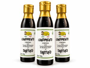 Central Funghi Crema con Aceto Balsamico di Modena IGP al Tartufo 150 ml_0