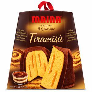 Maina Il Golosone Pandoro Tiramisù con Crema al Caffè e Mascarpone 750 g