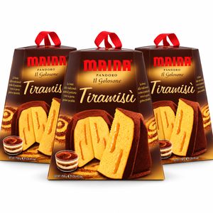 Maina Il Golosone Pandoro Tiramisù con Crema al Caffè e Mascarpone 750 g_0
