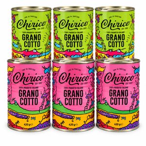 Chirico Gekochter Weizen mix Künstleredition Fabrizio Scala 420 g 