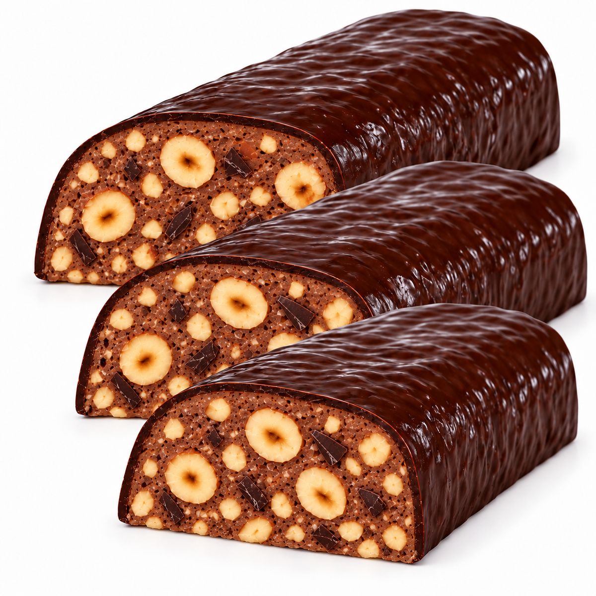 Antico Forno Torrone Fondente e Nocciole 250 g - 3 pezzi
