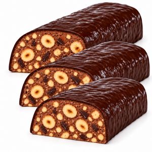 Antico Forno Capodimonte Torrone Fondente e Nocciole 250 g_0