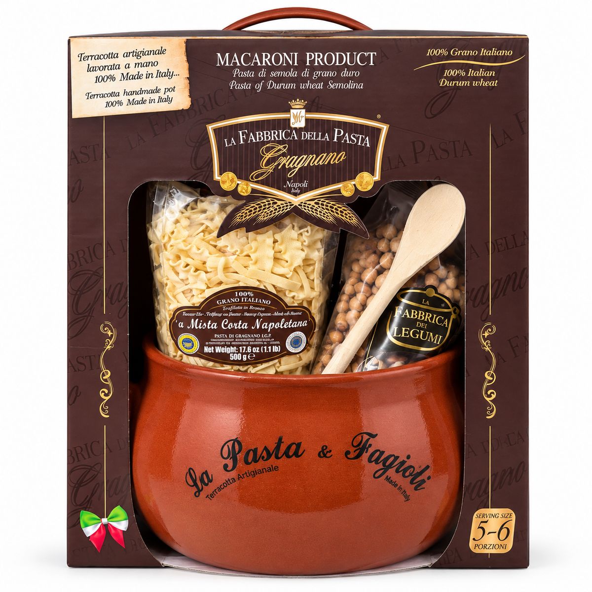Pasta and Beans Kit with Pot | Gragnano