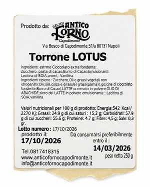 Antico Forno Capodimonte Torrone Lotus 250 g_1