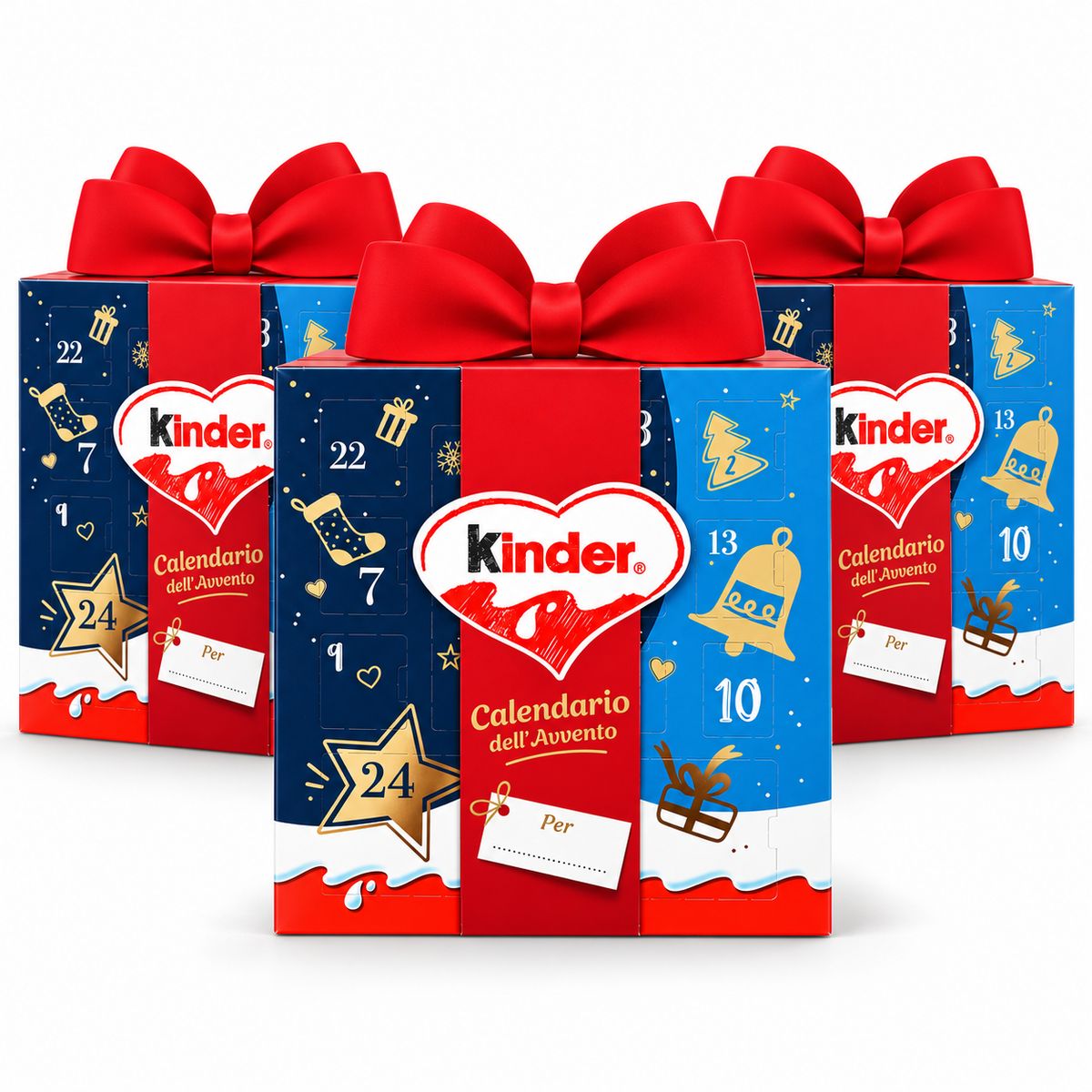 Kinder Calendario dell'Avvento 214 g - 3 pezzi