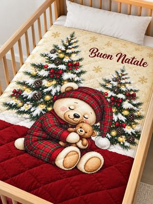 Trapunta Natale Culla/Lettino di Batuffolini Art. B601