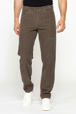 Pantalone Carrera in Velluto 1000 Righe Regular Fit